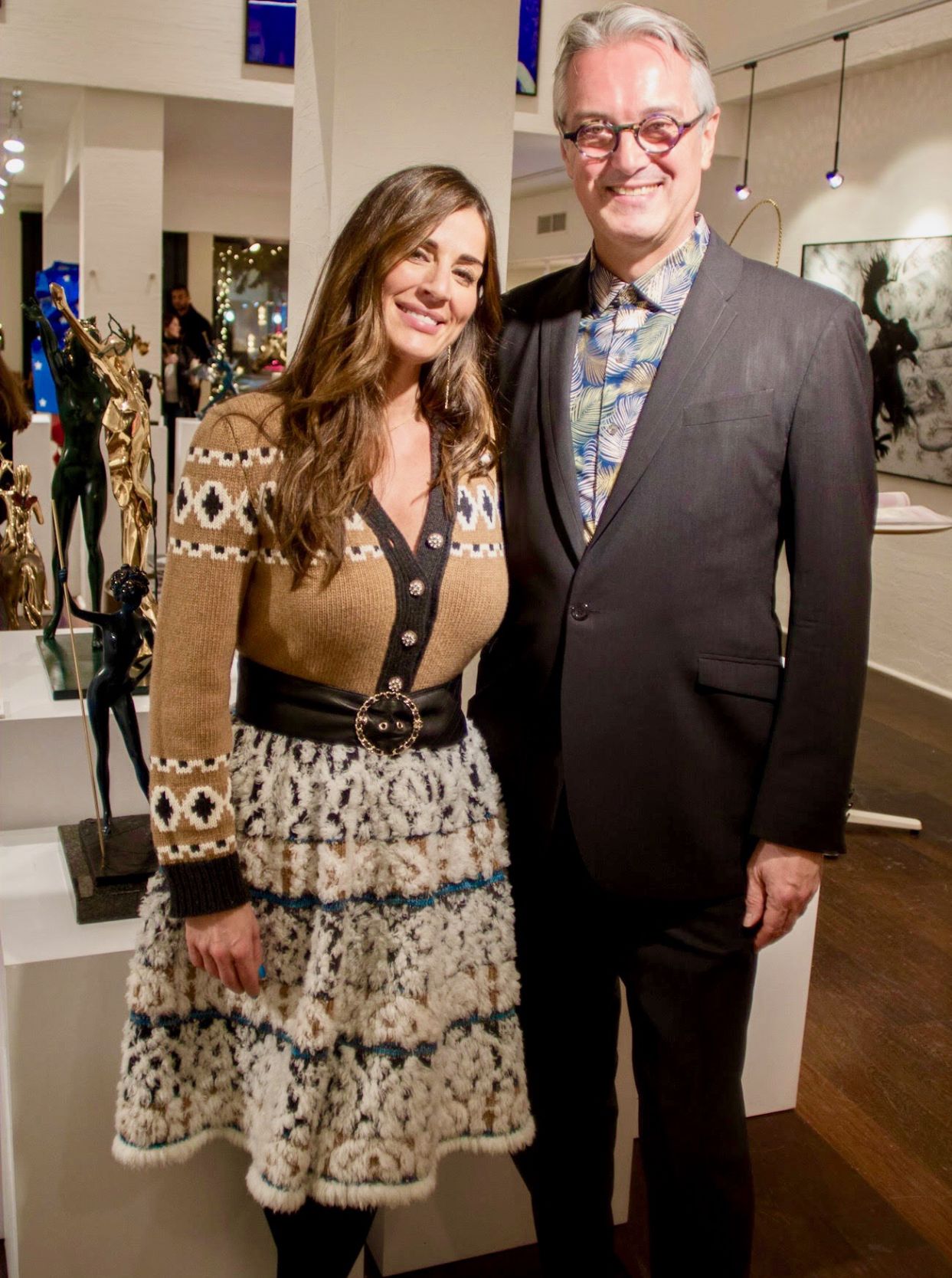 Charlotte Lena-Souki and Bertrand Epaud at Cha Cha Gallery.jpg
